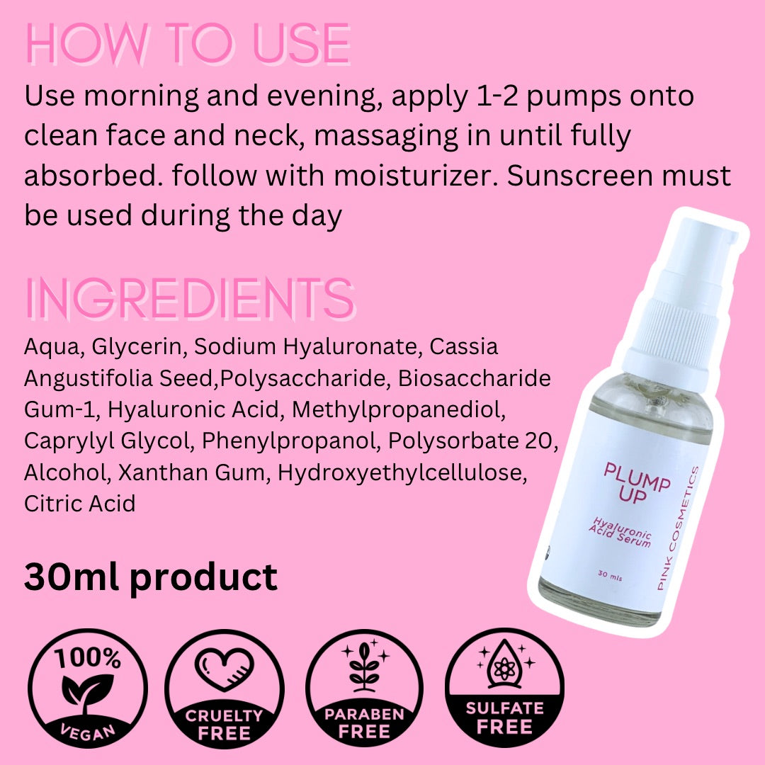 Plump Up - Hyaluronic acid Serum