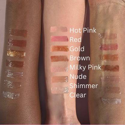 White Label - Lip Gloss in Golden Shimmer (for reselling)