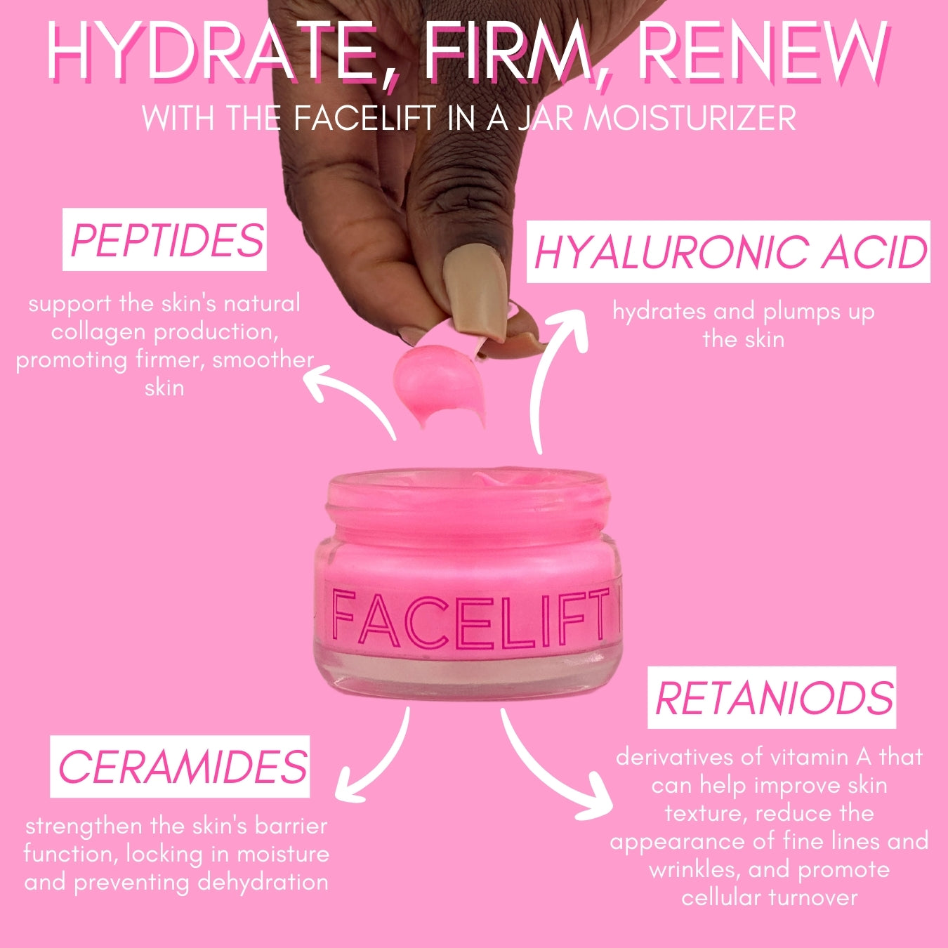 Facelift in a  Jar- Moisturiser