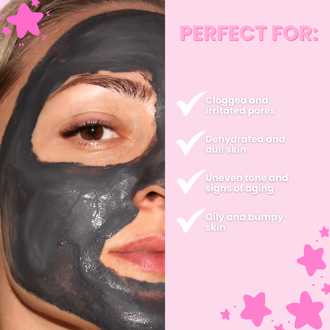Smooth- Charcoal Facial Scrub & Mask