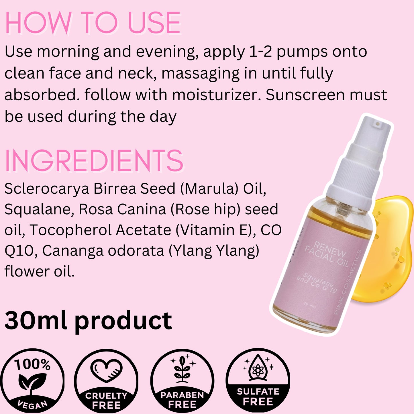 Renew Facial Oil