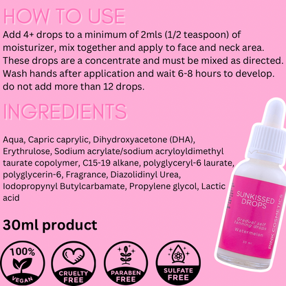 Sunkissed Drops - Gradual Self Tanning Drops