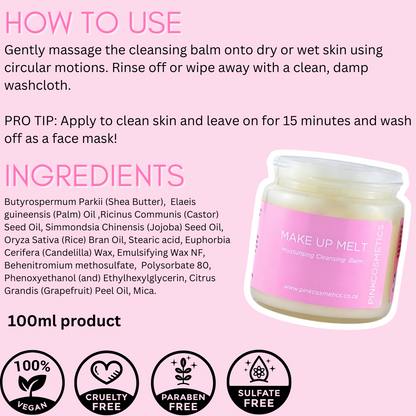 Makeup Melt Cleansing Balm