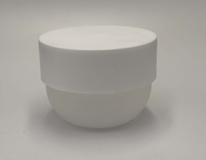 200 ml PP Plastic Cosmetic Cream Jars with White Lid