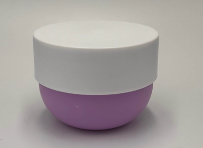 200 ml PP Plastic Cosmetic Cream Jars with White Lid