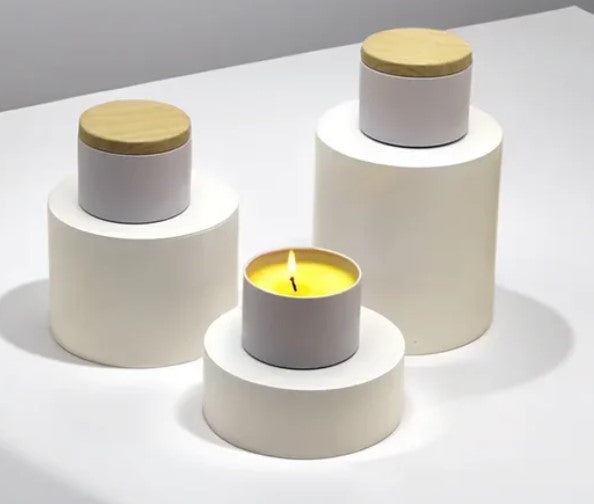 Candle -in tin (10)