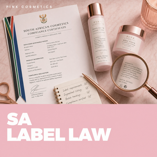 Summary of South African Label Laws for Cosmetics