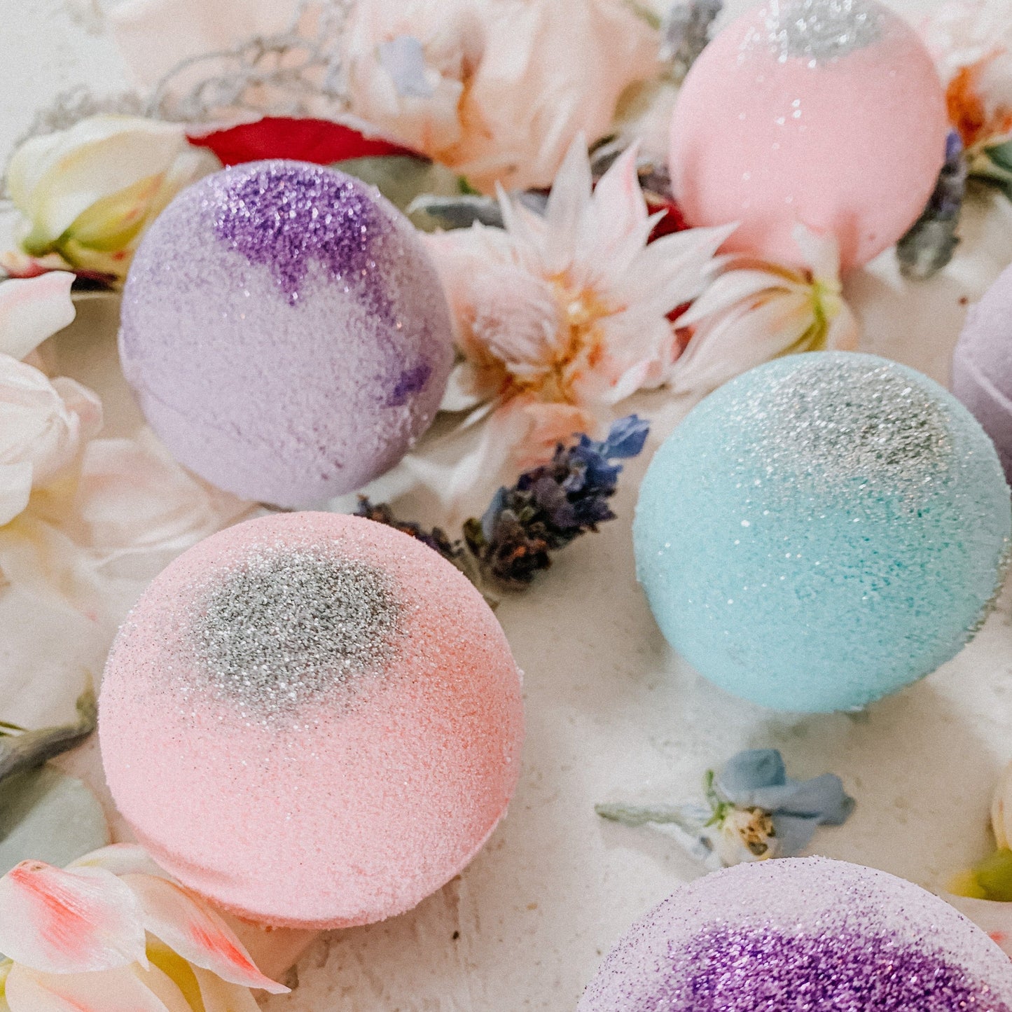 White Label - Pastel Bath Bombs [box of 3] (for reselling)