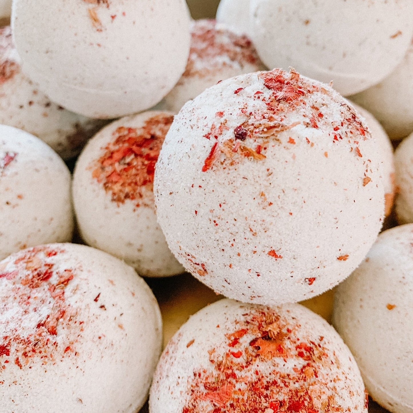 White Label - Bulk Rose Bath Bombs 50 units
